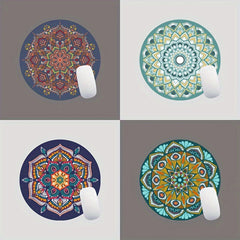 4pcs Set Anti-Scald Mat Mouse Pad Keyboard Pad Placemat Kitchen Mat