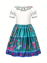 2pcs Toddler Girls Princess Costume Halloween Dress