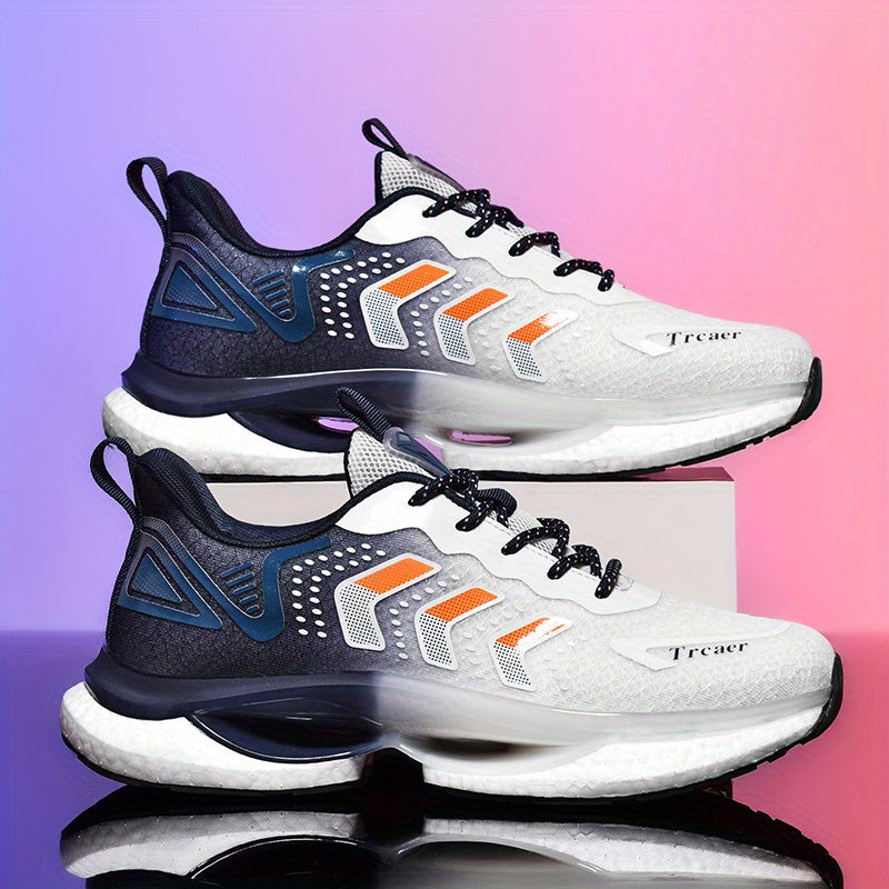 Men's Lace up Sneakers Athletic Shoes for Running