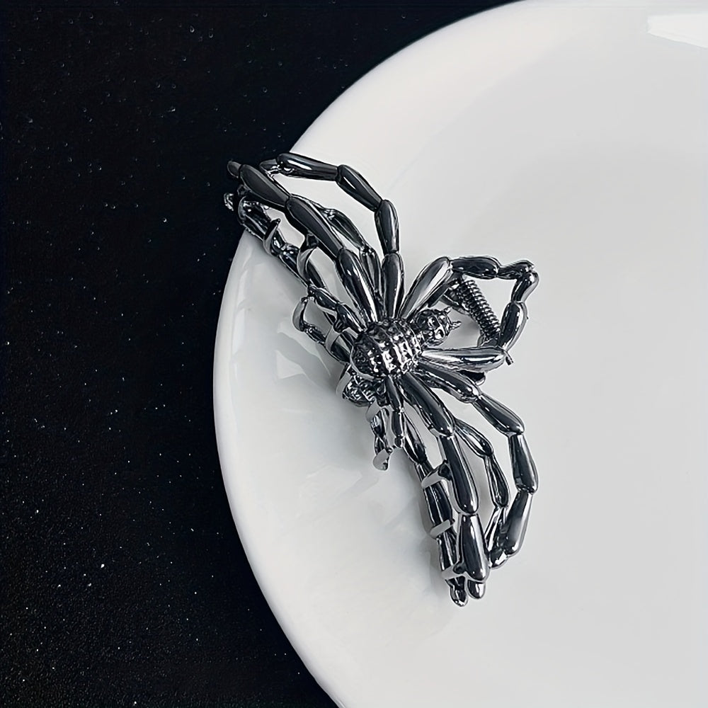 3pcs Spider Shaped Hair Clips Metal Claw Hair Accessories