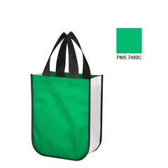 Eco-Friendly Shopping Bag Fashionable 80GSM Non-Woven Material Reusable Folding