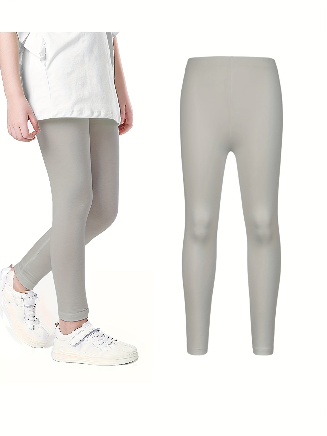 Girls Soft Leggings Ballet Dance Yoga Tight Pants