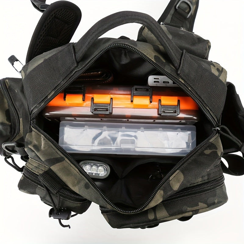 Waterproof Fishing Backpack with Multiple Compartments