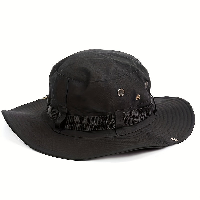 Men's UV Protection Bucket Hat for Outdoor Activities