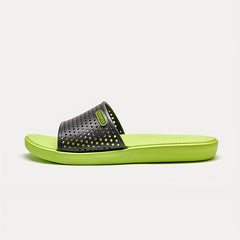 Men's Lightweight Hollow Out Slip On Slides Soft Sole House Slippers