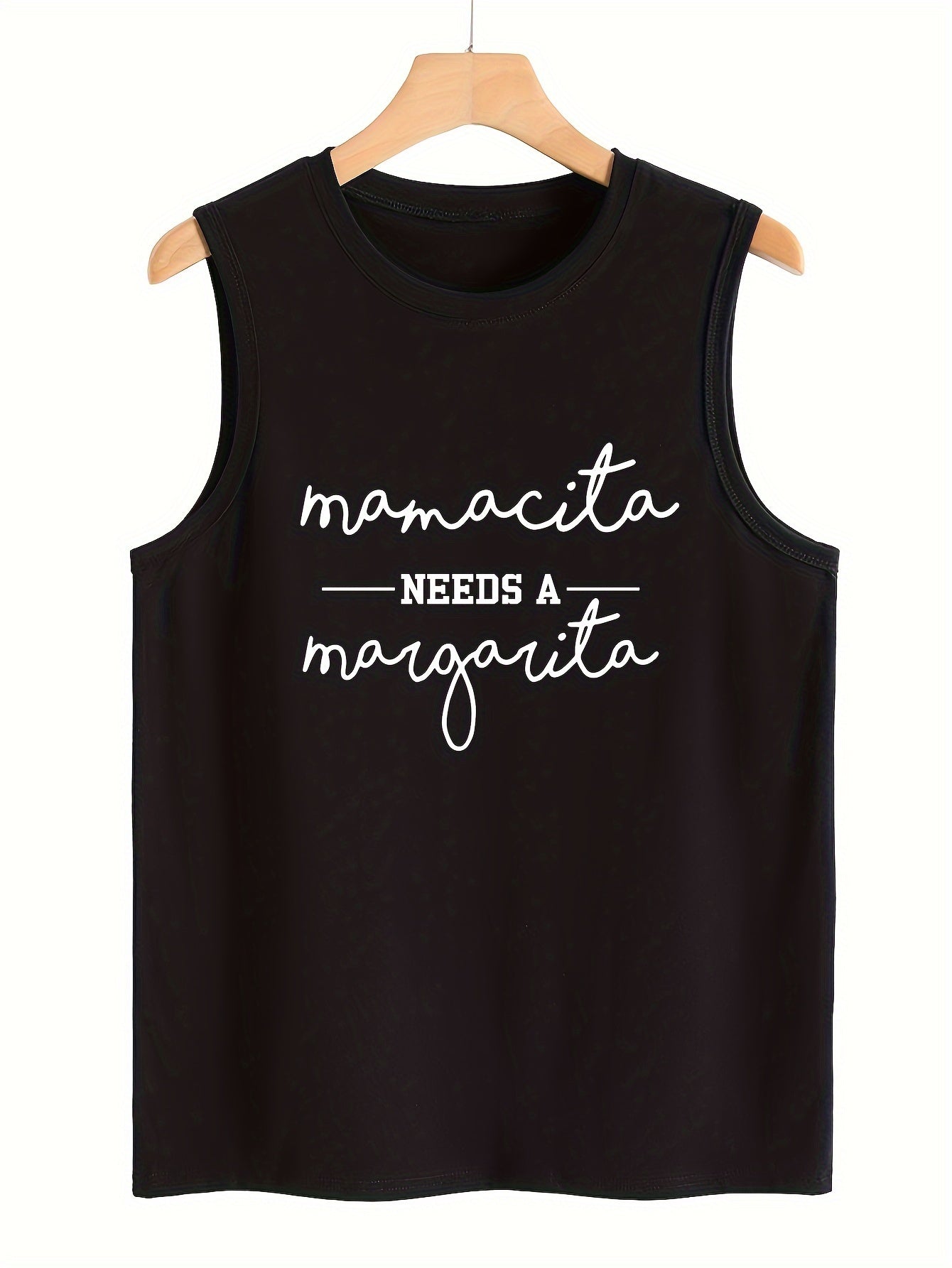 Print Sleeveless Sports Vest Women's Activewear
