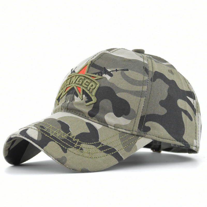Camouflage Sun Hat for Outdoor Activities