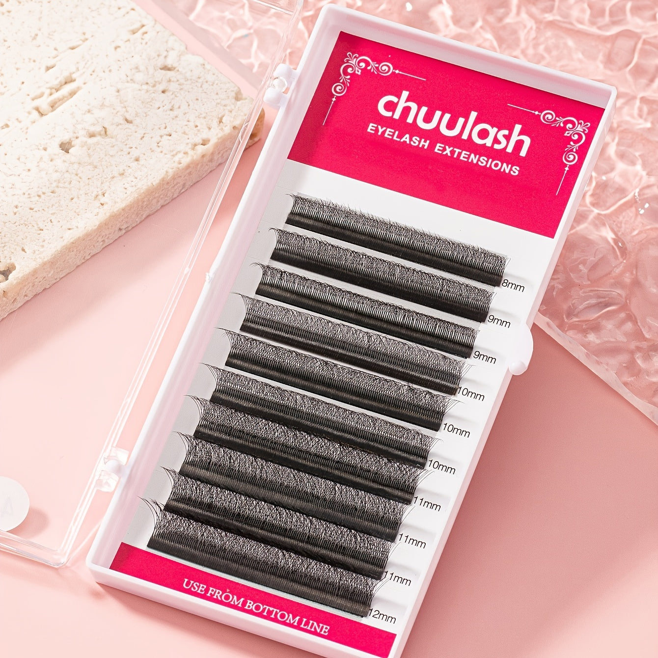 4D Cluster Lashes Mixed 9 15mm False Eyelashes Natural Look