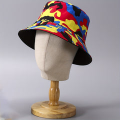Camouflage Men's Bucket Hat Outdoor Travel Lightweight Basin Hat