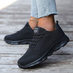 Mesh Breathable Outdoor Running Sports Shoes Lightweight Non slip Travel Shoes