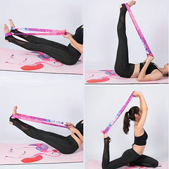 Flexible Yoga Mat Strap for Easy Storage & Improve Practice