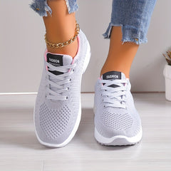 Mesh Breathable Air Cushion Bottom Sports Shoes Lightweight Travel Shoes Women's