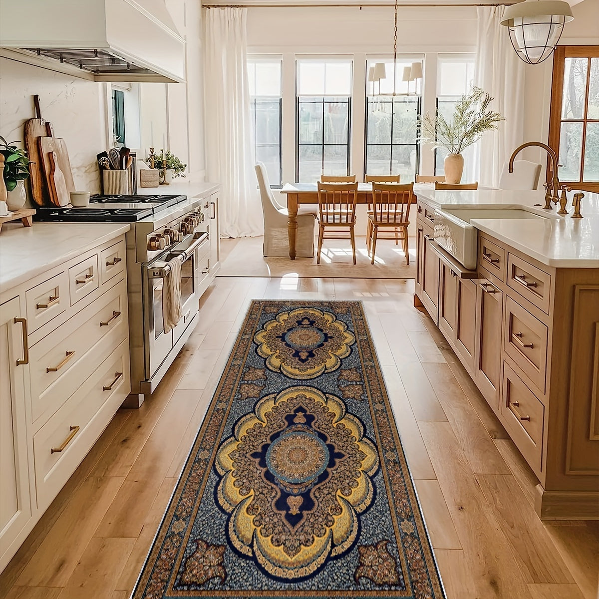 Vintage Boho 2'X10' Runner Rugs Extra Long Soft Non Slip Hallway Kitchen Mat