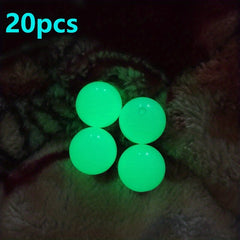 20 Stone Night Glow Beads Fishing Accessories DIY Bead Jewelry