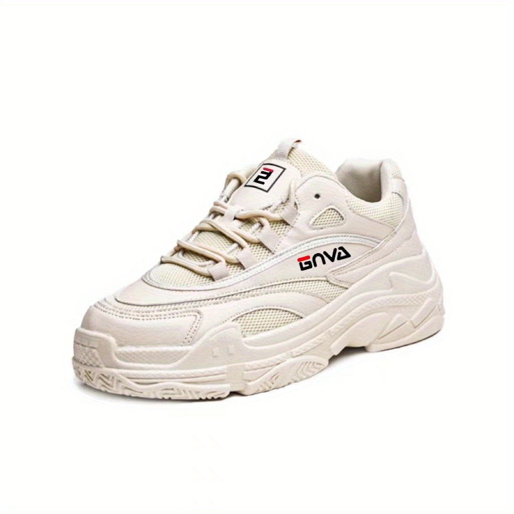 Men's Breathable Chunky Sneakers - Jogging Gym Shoes