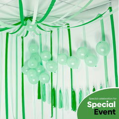 8 Rolls Green And Crinkle Paper Ribbon 199 95 Meter Value Pack