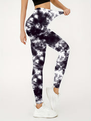 Tie Dye Soft Leggings High Waisted Tummy Control Workout Yoga Leggings