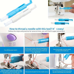 Automatic Sewing Machine Threader for Elderly, Quick Needle Changer