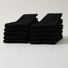 10 Pairs Comfy & Breathable Women's Solid Socks All-match Stockings