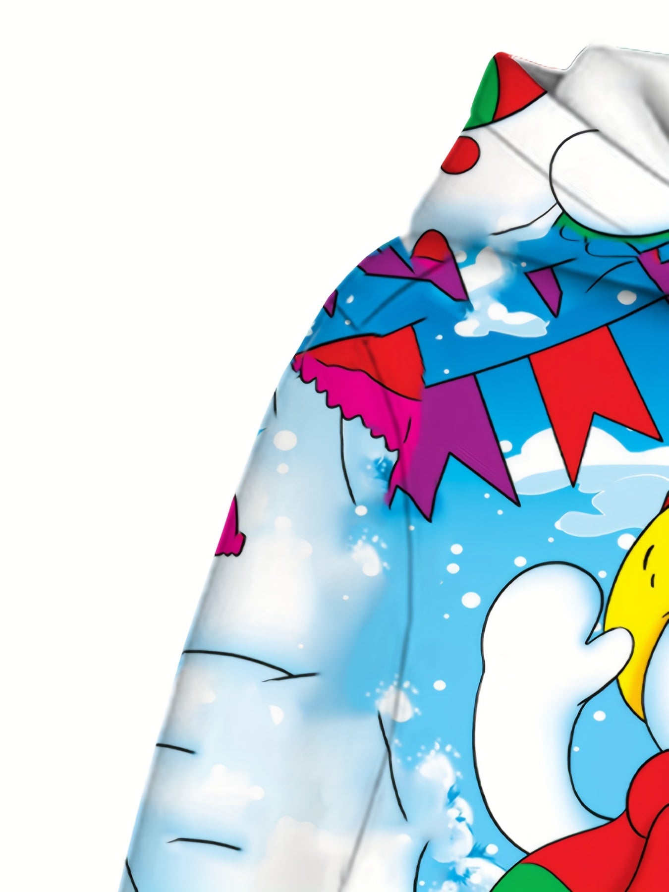 Boy's Snowman Hooded Outfit Set for Fall Winter