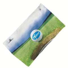 Soft Golf Towel Heat Transfer Design