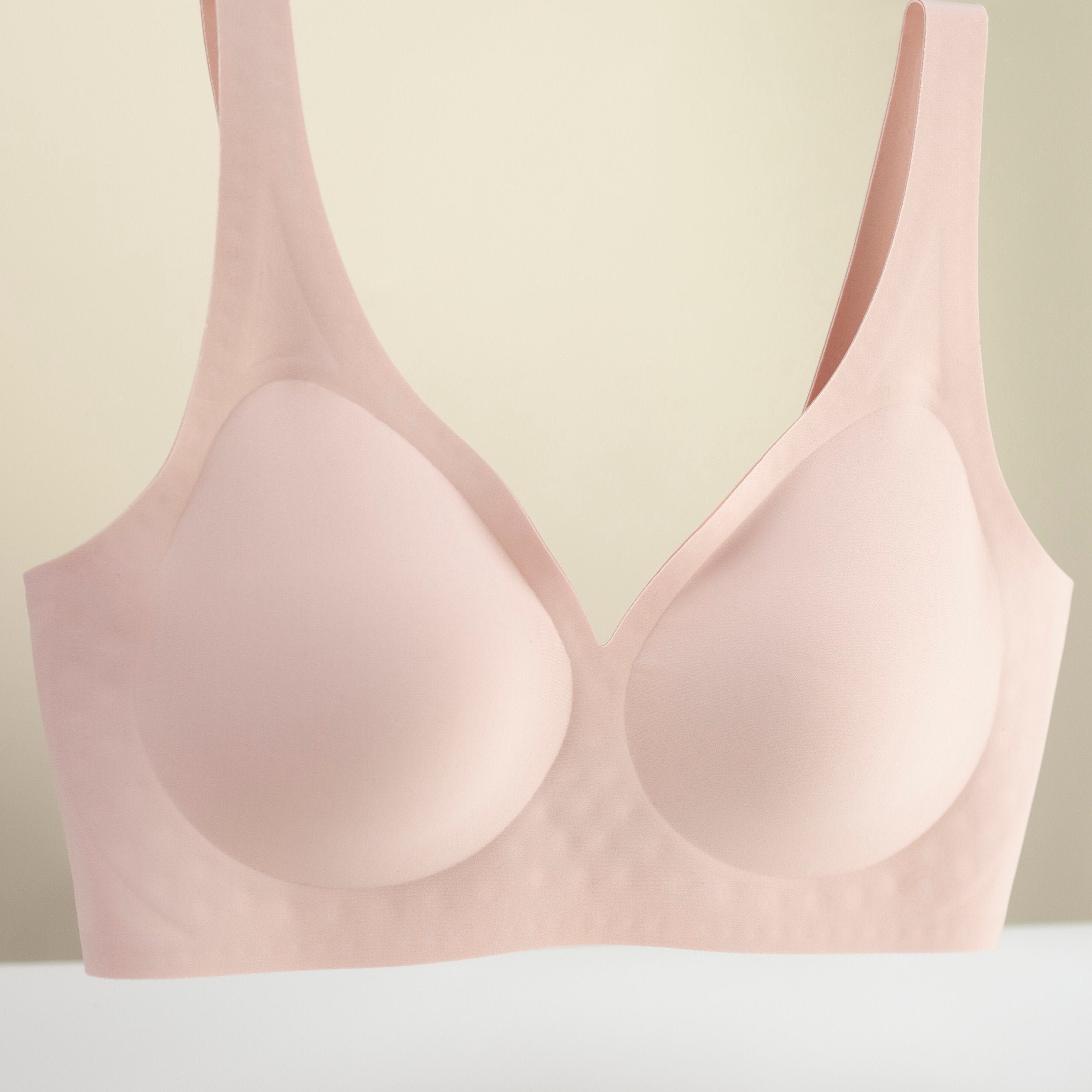 Seamless Push Up Bra Thin Padded Comfort