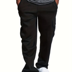 Classic Cargo Pants Men's Soft Drawstring Joggers