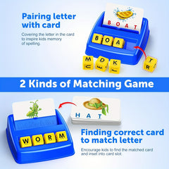 Interactive Letter Learning Game for Kids - Word Recognition & Spelling Activity