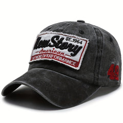 Men's Washed Sun Protection Hat Street Baseball Cap
