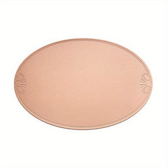 Waterproof Faux Leather Placemat, Heat Insulation Mat
