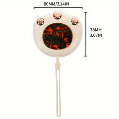 Mini Hand Warmer Night Light 1200MAh Wireless Winter Outdoor Activities