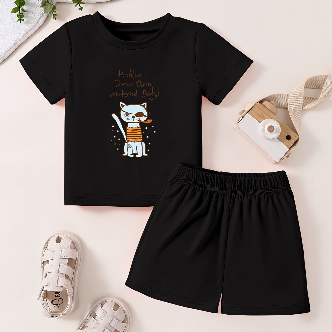 Toddler Lucky Dragon T-shirt & Shorts Set