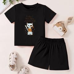 Toddler Lucky Dragon T-shirt & Shorts Set