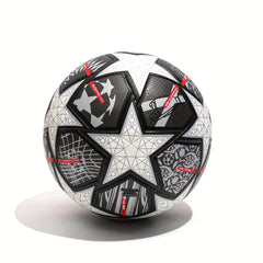 Size 5 Pu Leather Soccer Ball with Needle & Ball Net
