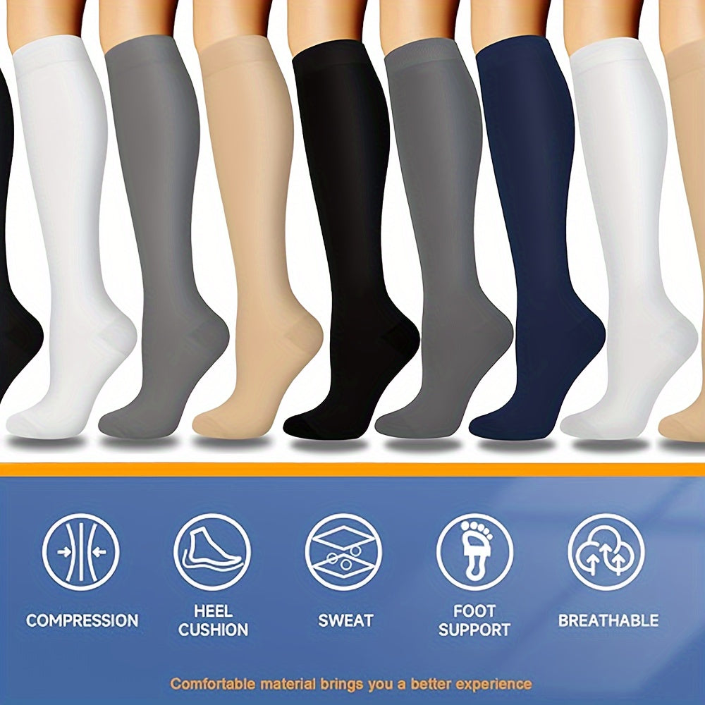 Copper Compression Socks 10-20 mmHg Knee High