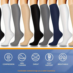 Copper Compression Socks 10-20 mmHg Knee High