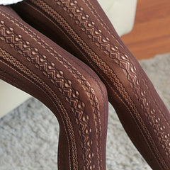 High Waist Slim Footed Pantyhose Women's Stockings