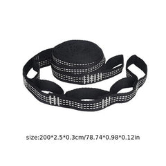 2pcs Hammock Strap Camping Garden Swing Straps 250KG Load Tree Hanging 2m