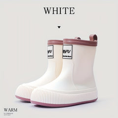 Waterproof Anti slip PVC Rain Boots For Women