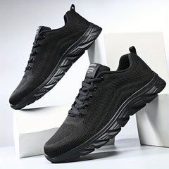 Men's Lightweight Knitted Casual Shoes for Travel Hiking