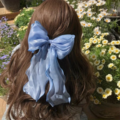 Princess Ribbon Bow Hair Clips for Parties & Performances