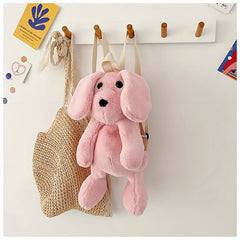 Cartoon Dog Plush Backpack for Kids