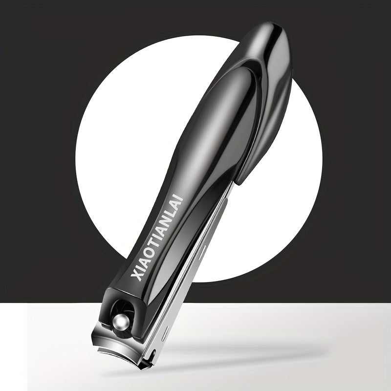 Stainless Steel Nail Clippers Anti Splash Fingernail Scissors