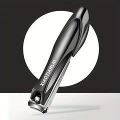 Stainless Steel Nail Clippers Anti Splash Fingernail Scissors