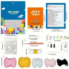 Learn To Crochet Kits For Adults - DIY Knitting Gift Set