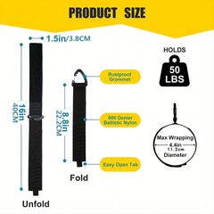 Extension Cord Holder Organizer for Garage and Shed Storage