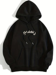 Kangaroo Pockets Hoodie Casual Long Sleeve for Women