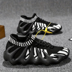 Men's Knitted Lightweight Running Shoes for Spring and Summer