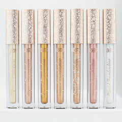 Pearly Eyeshadow Set & Lip Gloss Sparkling Cosmetics