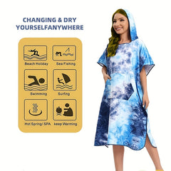 Colorful Surfing Beach Towel - Beach Ready in Style